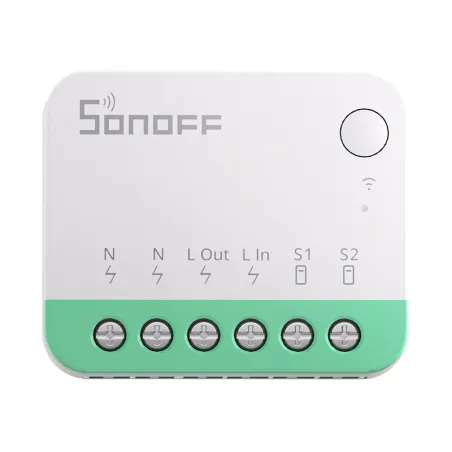 Sonoff MINIR4M Matter smart WiFi mini switch (HomeKit, SmartThings, Home Assistant).